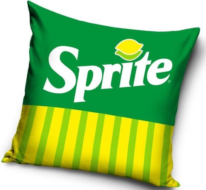 Sprite-kussenhoes 40*40 cm