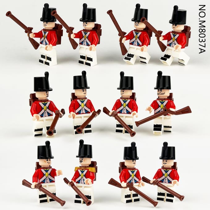 Blocs de construction poupées humanoïdes jouets figurines d'action numériques jouets à assembler chenille pour enfants axé sur l'apprentissage
