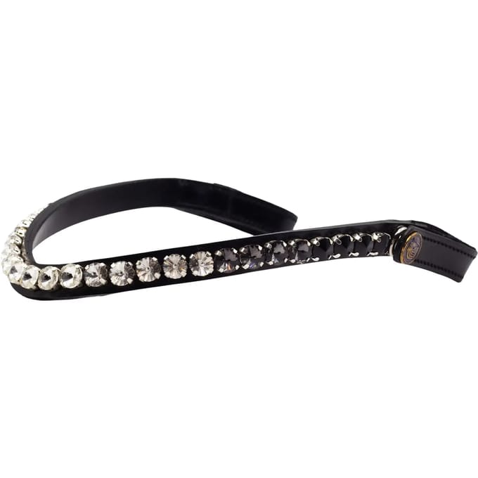 Voorhoofdsband voor paard met eclipsmotief Bridlery