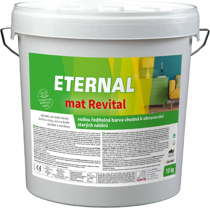 Eternal MAT Revital 10 kg, Wit (RAL9003)