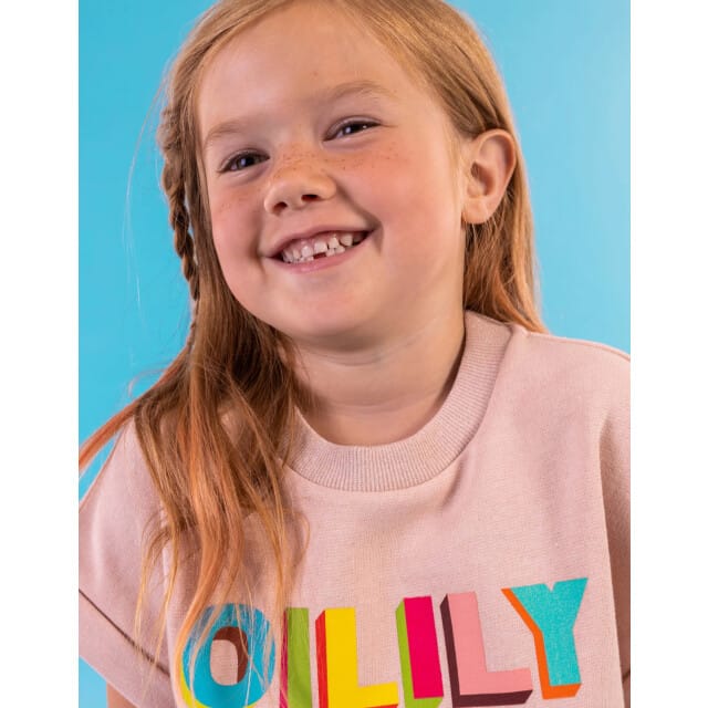 Oilily Hello - Sweater - Meisjes - Roze - 104/4yr
