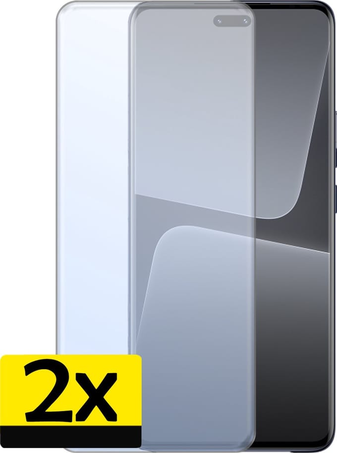 Screenprotector - Geschikt voor Xiaomi 13 Lite - 2 Stuks - Extra Sterk - Beschermglas - Gehard Glas - Tempered Glass - Screen Protector