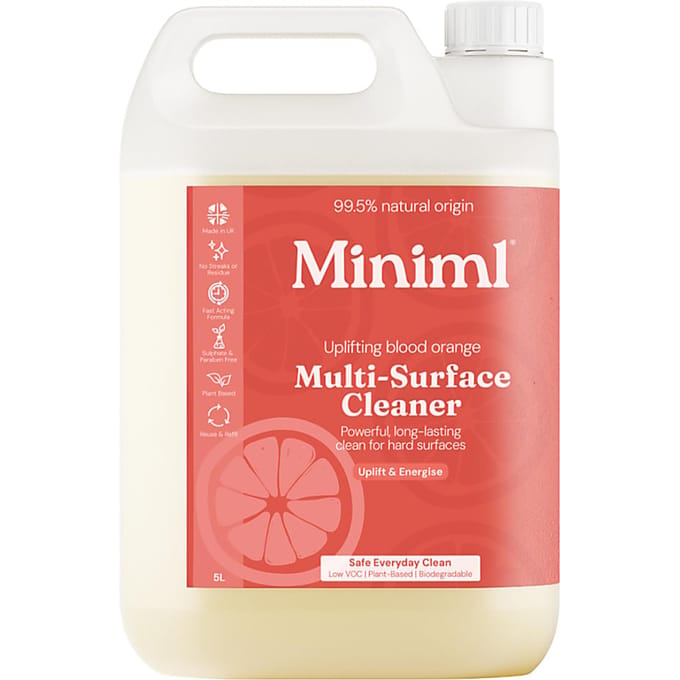 Miniml Oppervlaktereiniger Bloedsinaasappel - 5L Refill
