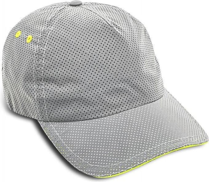 Reflecterende pet CE EN 13356 certificaat - Running cap  full reflective - 54-60cm
