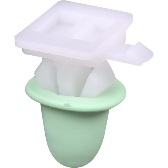 Lot de 10 clips de moulure latérale blancs pour VW : 3A0853575A