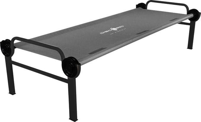 Disc-O-Bed Singel L Outdoor & Camping Enkel Bed Grijs