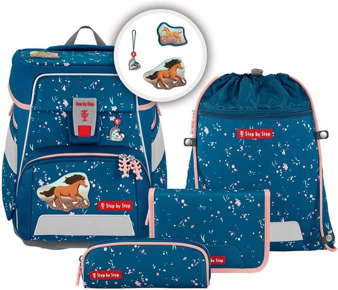 Step by Step Space - Schooltas Set 5tlg. (Wild Horse Ronja)