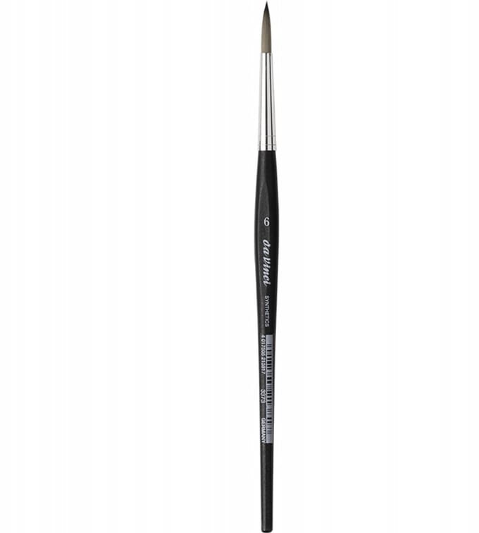 Da Vinci Synthetisch Rond Penseel Serie 3373 Maat 6