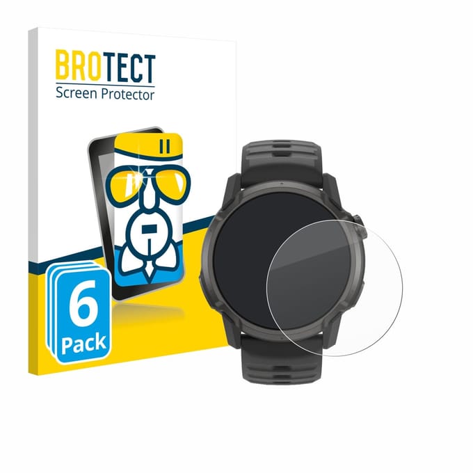 Screenprotector 6 Stuks voor Coros Apex 4 (42 mm) Beschermglas transparant