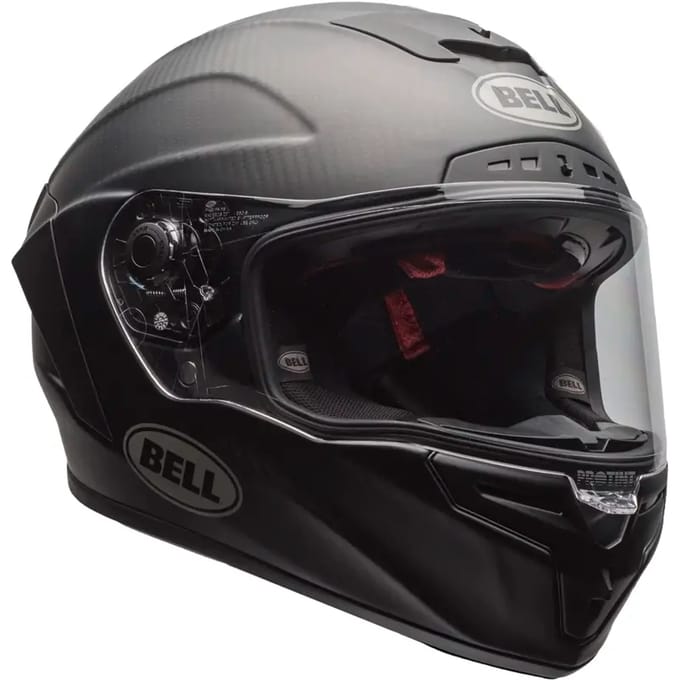 Bell Race Star DLX Flex Solid Mat Zwart Integraalhelm - Helm