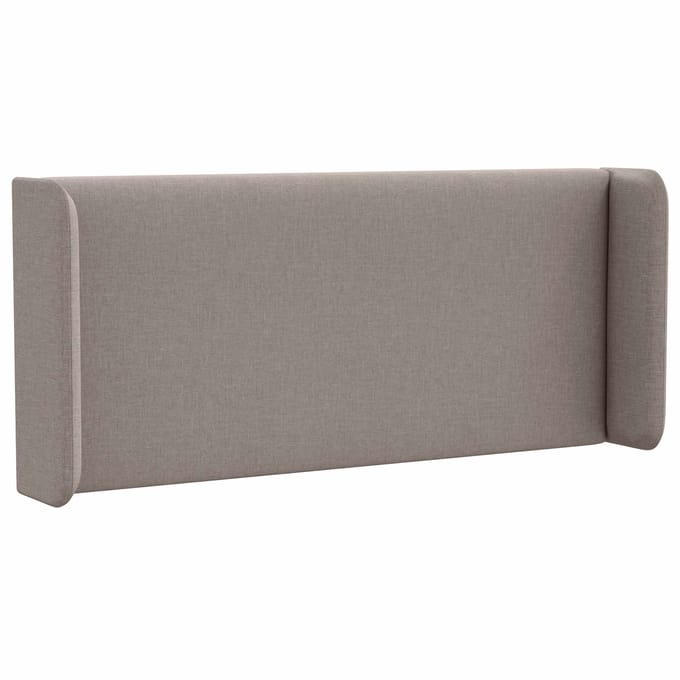 vidaXL - Hoofdbord - oor - Taupe - 40,5 - x - 40,5 - x - 4 - cm - Stof
