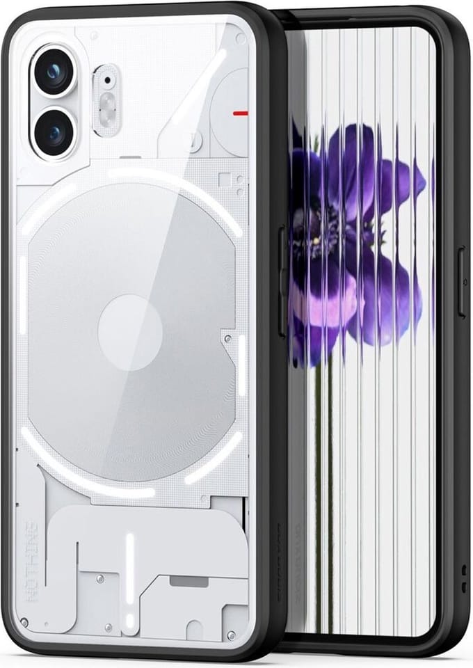 Dux Ducis Aimo Geschikt voor Nothing Phone (2) - Back Cover Case Zwart