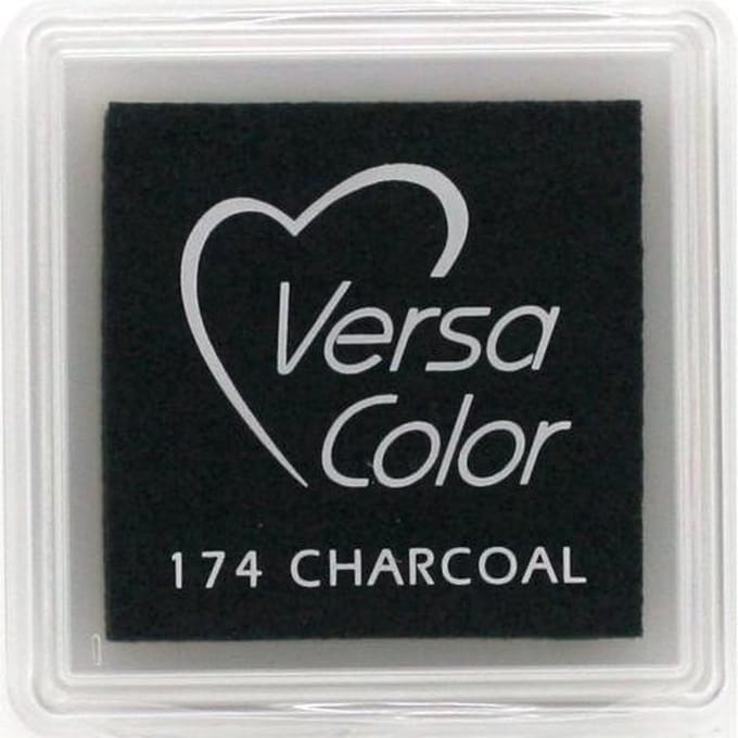 Stempelkussen charcoal mini Versacolor - Tsukineko
