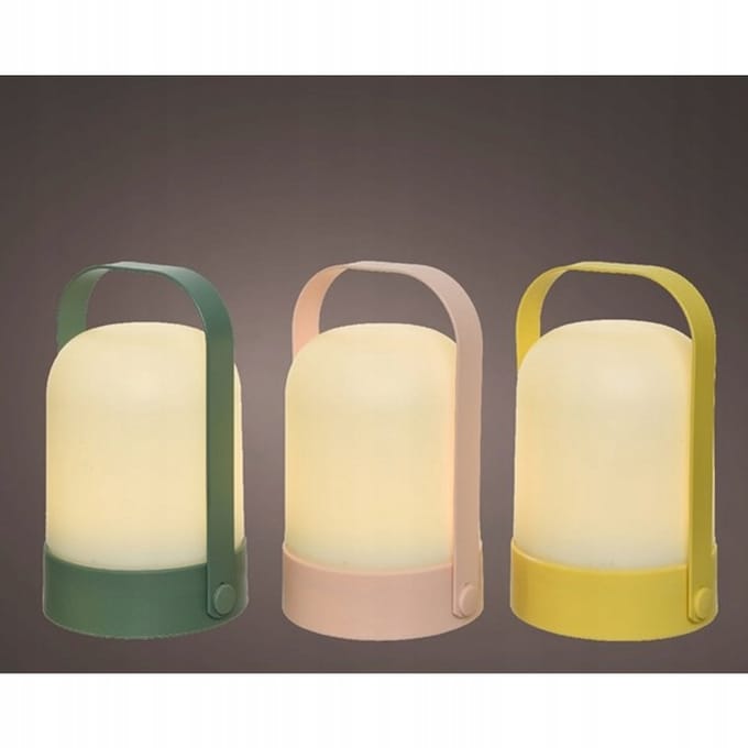 Kaemingk Lumineo - Buitenlamp met Handgreep - 18 cm - Weerbestendig - Batterijgevoed