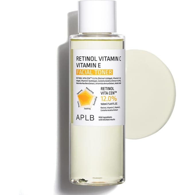 APLB Retinol Vitamine C Vitamine E Toner 160 ml #160ml 1PCS white