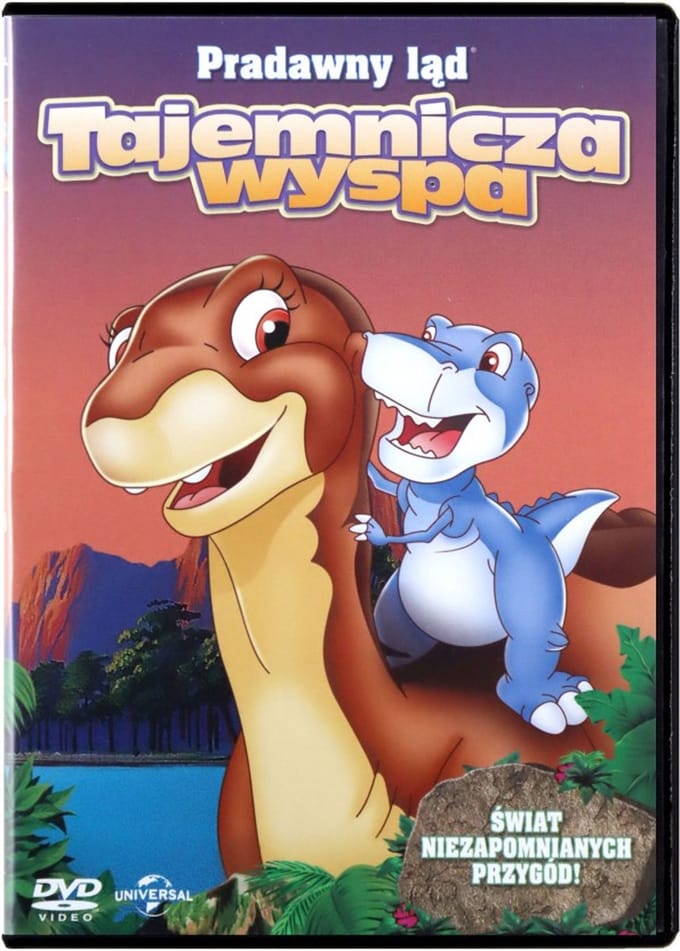 Platvoet en z'n vriendjes V - Het mysterieuze eiland [DVD]