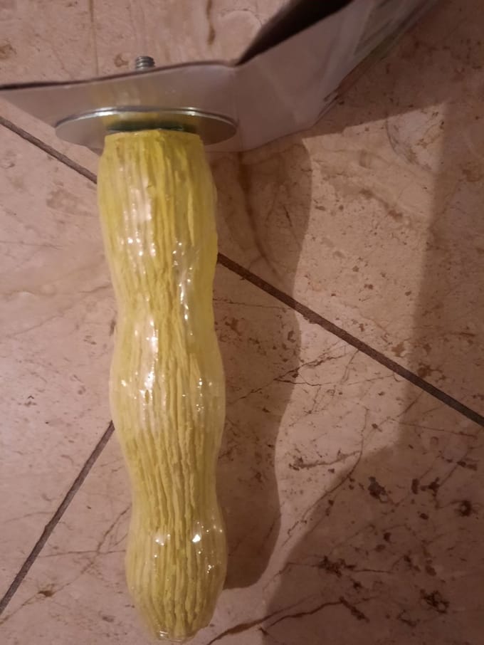 nagel slijtstok gegolfd middel