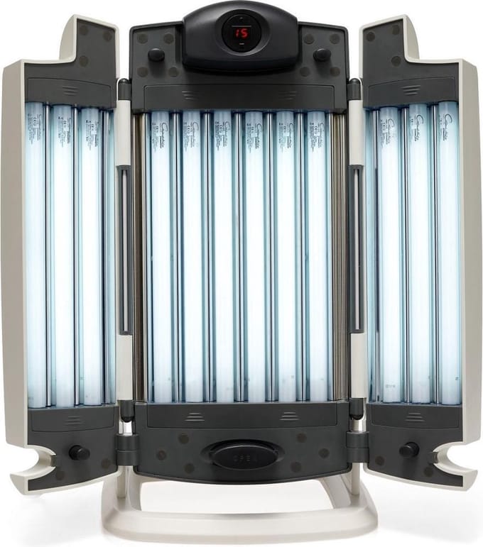 BBWC gezichtsbruiner 9212 - Schouders - Decolleté - 12 Lampen