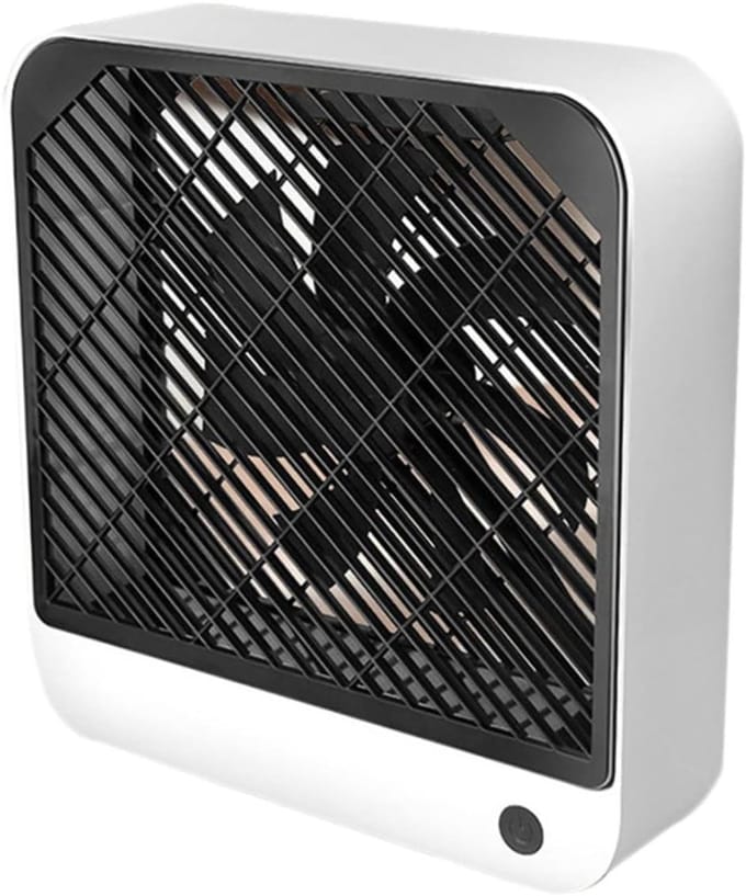VHV - Bureauventilator - USB tafelventilator - USB oplaadbaar - stil - voor bureau, kantoor, slaapkamer, keuken