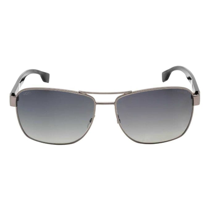 Hugo Boss Heren zonnebril gepolariseerd (Zilver)