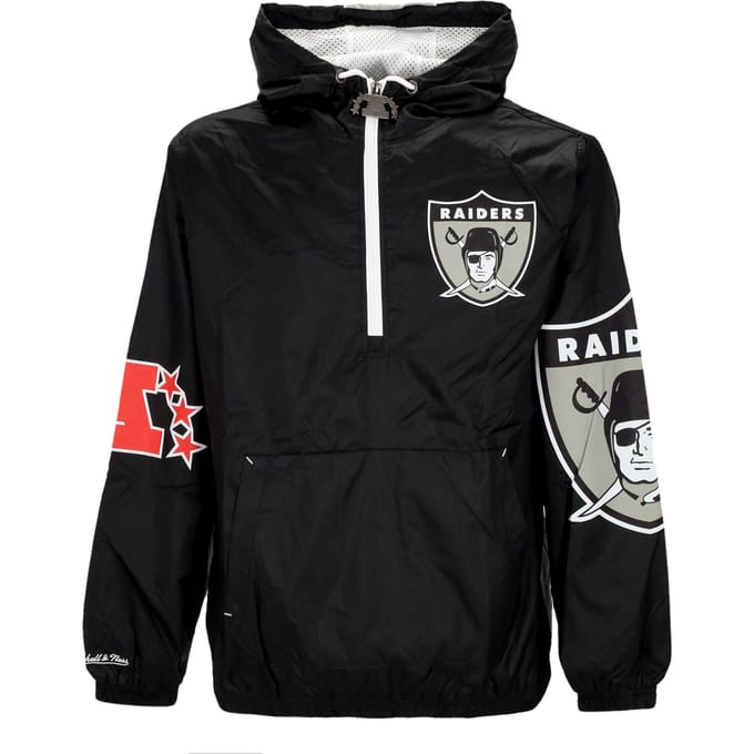 Pull-On Windbreaker Heren Nfl Team Og 2.0 Anorak Windbreaker Oakrai Originele Teamkleuren