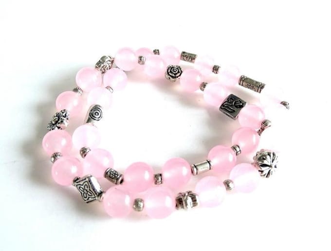 2 Love it Sweet Pink - Armband - Set van 2