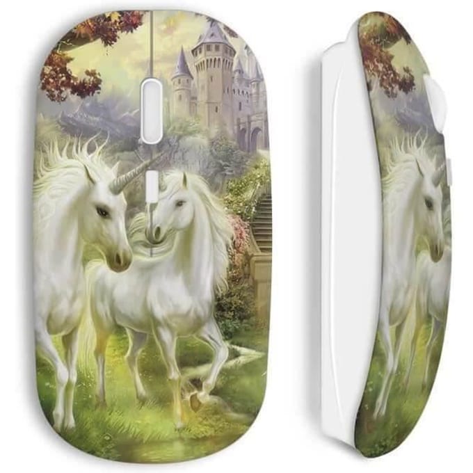 Souris sans fil licorne paradise