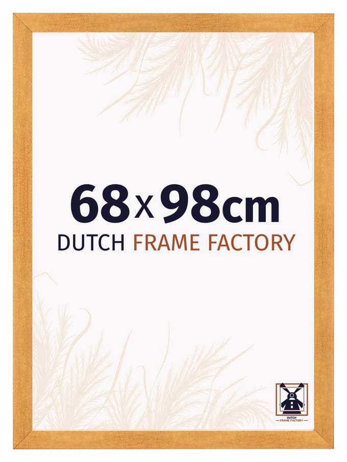 Fotolijst 68x98 cm - MDF - Oranje - Praag