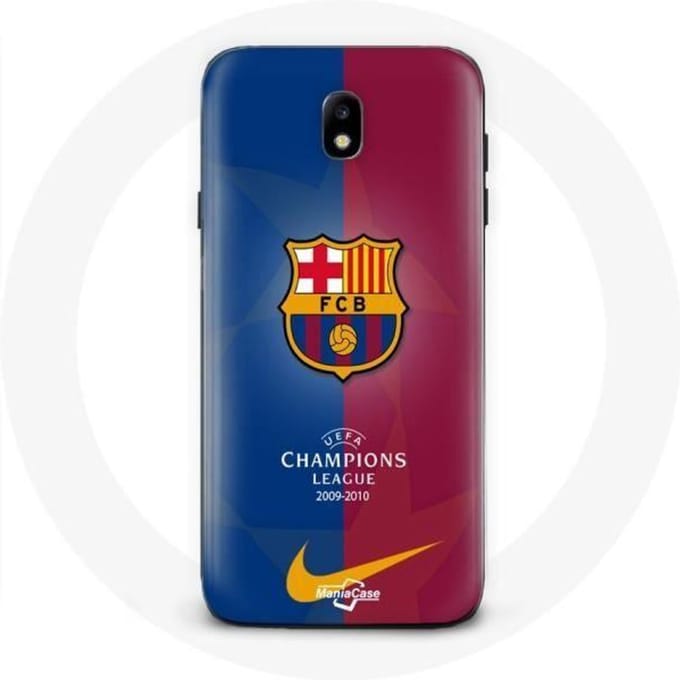 Coque pour Samsung Galaxy J7 2017 FC Barcelone Logo Équipe de football