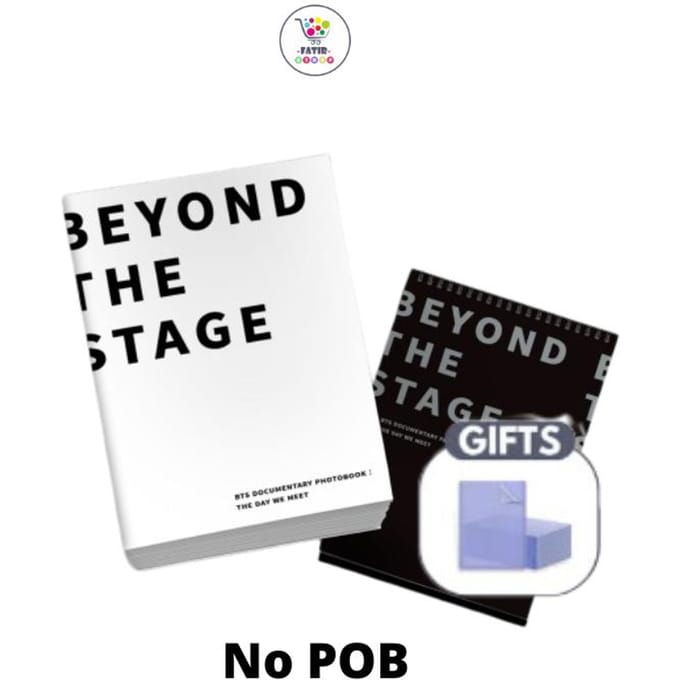 Selecteer POB BEYOND THE STAGE BTS Documentaire Fotoboek DE DAG WE ONTMOETEN Include Calendar white