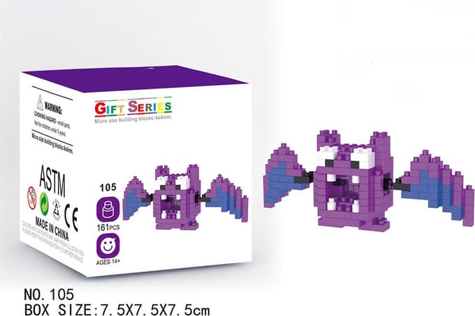 DW4Trading Nanoblocks Miniblocks 30 - Bouwset stenen - 161 stuks - Compatibel met grote merken