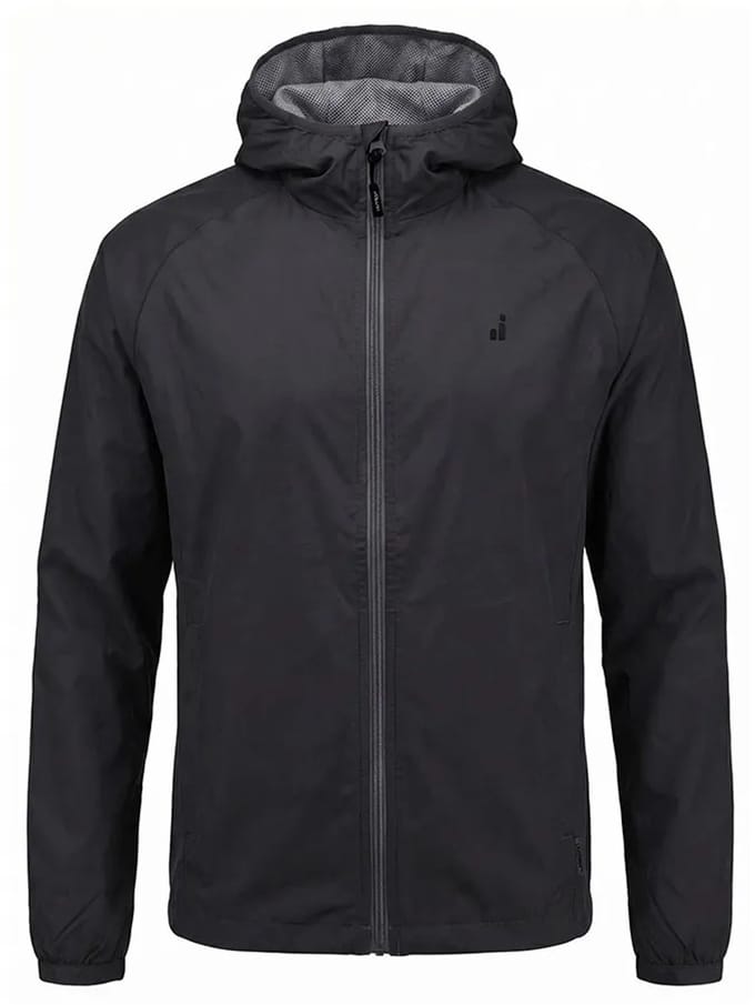 Joluvi Airlight Hoodie Pockets Jas Zwart 2XL Man
