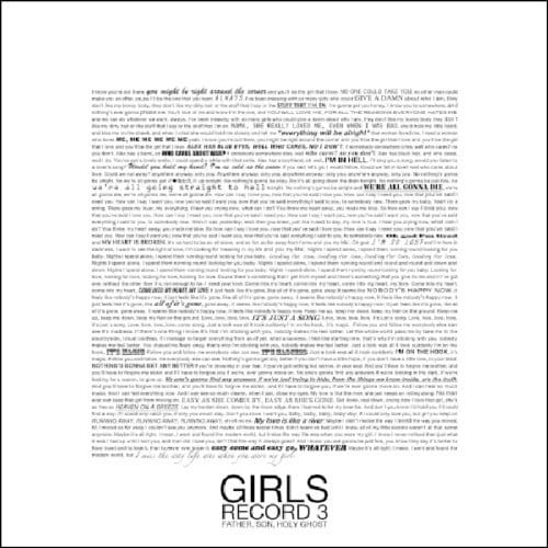 Girls - Father, Son, Holy Ghost (CD)