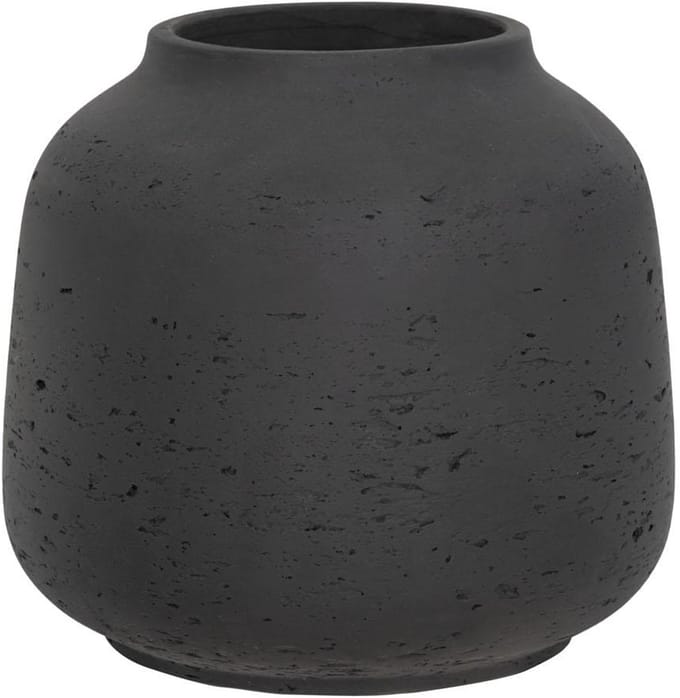Pottery Pots - Plantenbak - Jabari M - Ø13cm x H12cm - Black Washed