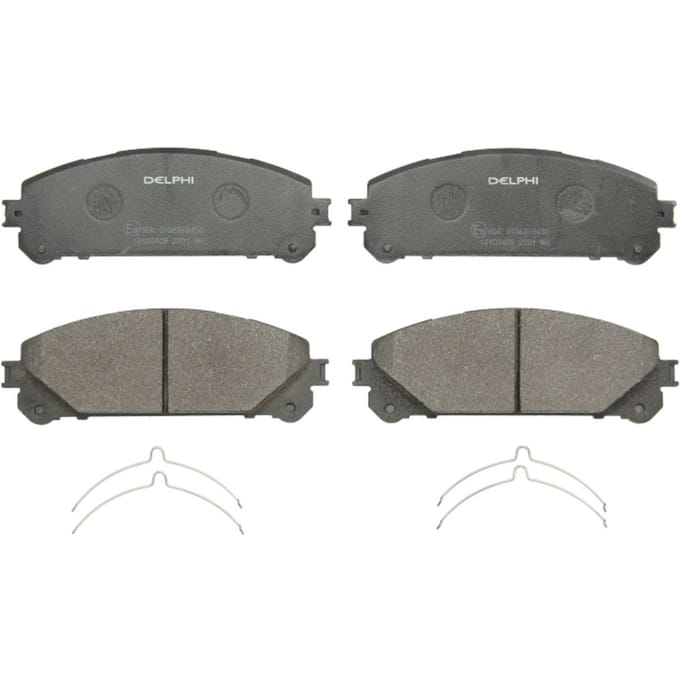 Remblokset DELPHI LP2201, voor