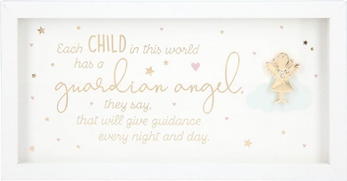 Fotolijst met Compliment Each child in this world has a guardian