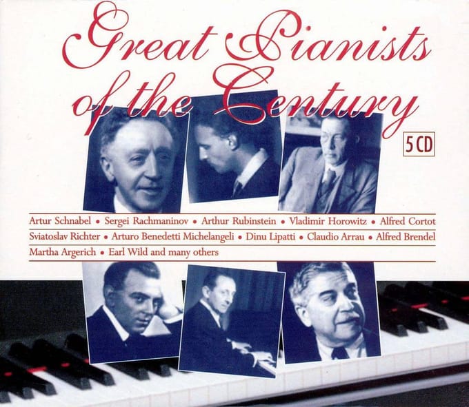 Great Pianists of the 20th Century - Horowitz, Arrau, et al
