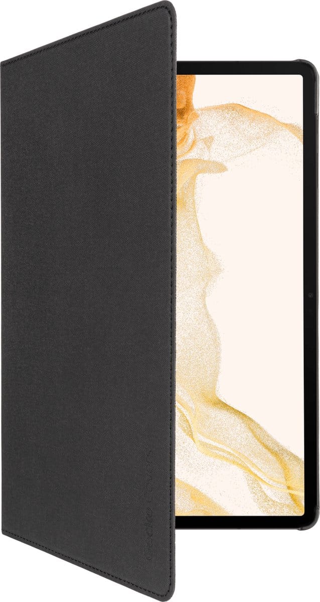 Gecko Covers Hoes geschikt voor Samsung Galaxy Tab S8+ - Easy-Click 2.0 Cover - Zwart