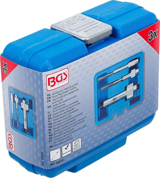 BGS Bougie gereedschapset - 3 delig