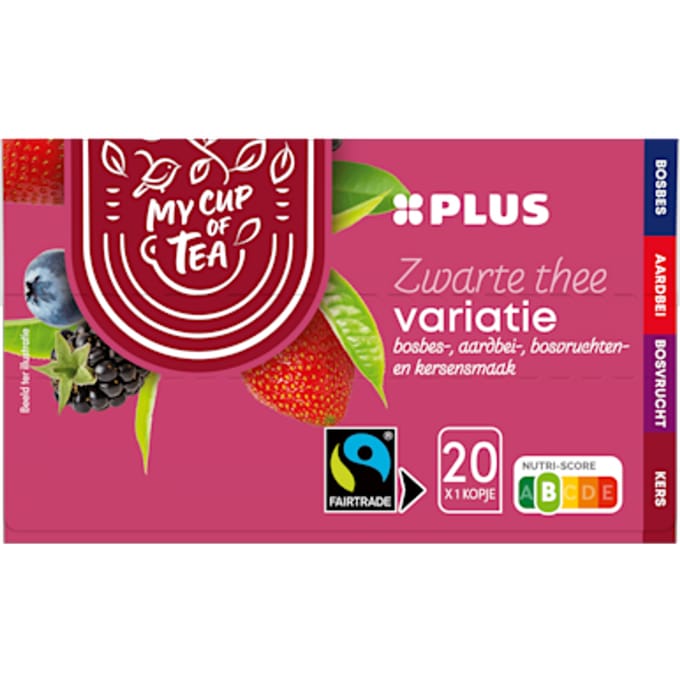 Thee Fruitvariatie Rood Fairtrade