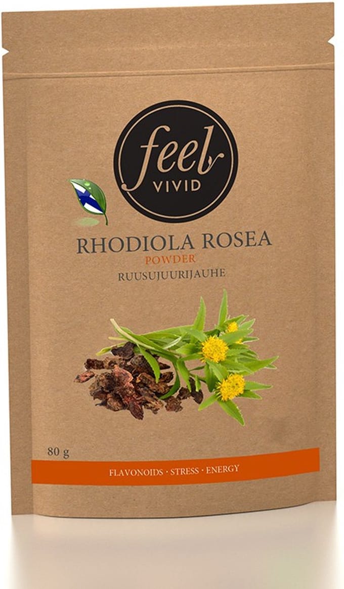 Wilde Rhodiola Rosea Poeder-Feel Vivid