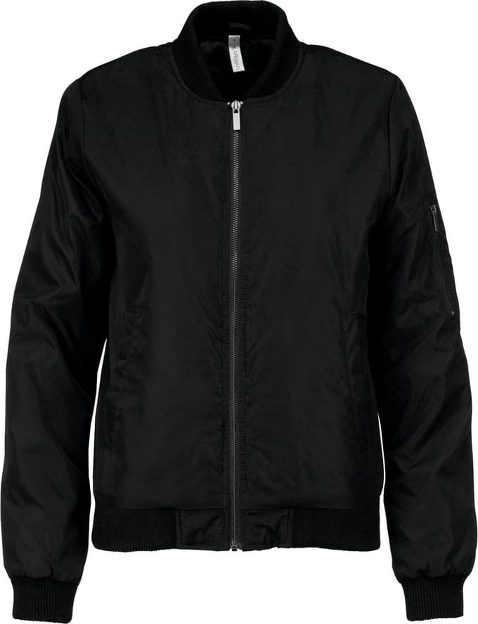 Kariban Dames bomberjack K6123 - Black - XL