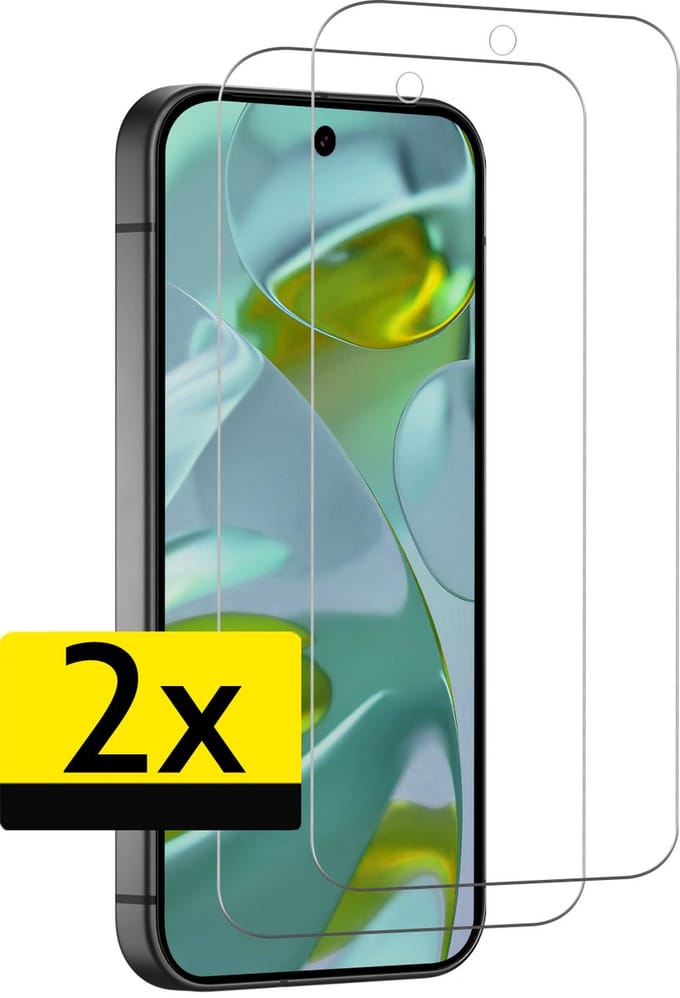 Screenprotector - Geschikt voor Google Pixel 10 - 2 Stuks - Extra Sterk - Beschermglas - Gehard Glas - Tempered Glass - Screen Protector