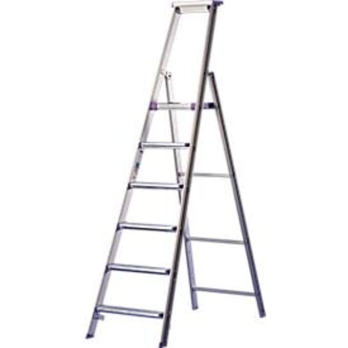 Trapladder Lila-serie, 6 treden