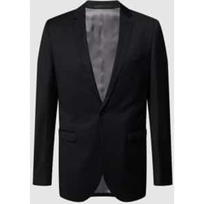 Slim fit 2-knoops colbert met stretch, model 'George'