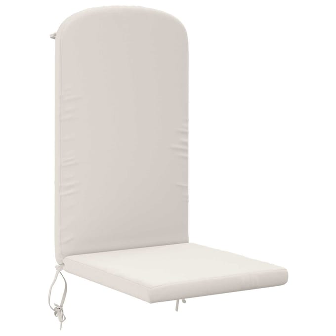 vidaXL - Zon - Ligzitzak - Kussen - GEMERT - 100% - Polyester - Wit - 47 - x - 131 - x - 5 - cm