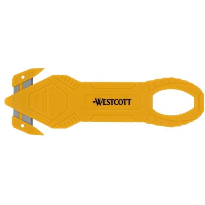 WESTCOTT veiligheidsmes, verborgen lemmet, organge