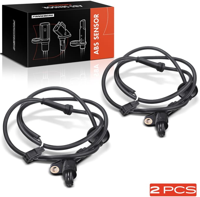 Frankberg 2x ABS-sensor achteras links rechts voor VW
