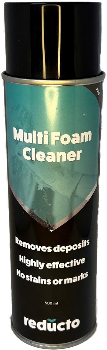 Reducto Multi Foam Cleaner - Veelzijdige frisse schuimreiniger voor glas, verf, kunststof, bekleding, spiegels etc.