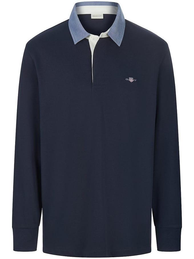 Polo met lange mouwen Gant Heavy Rugger